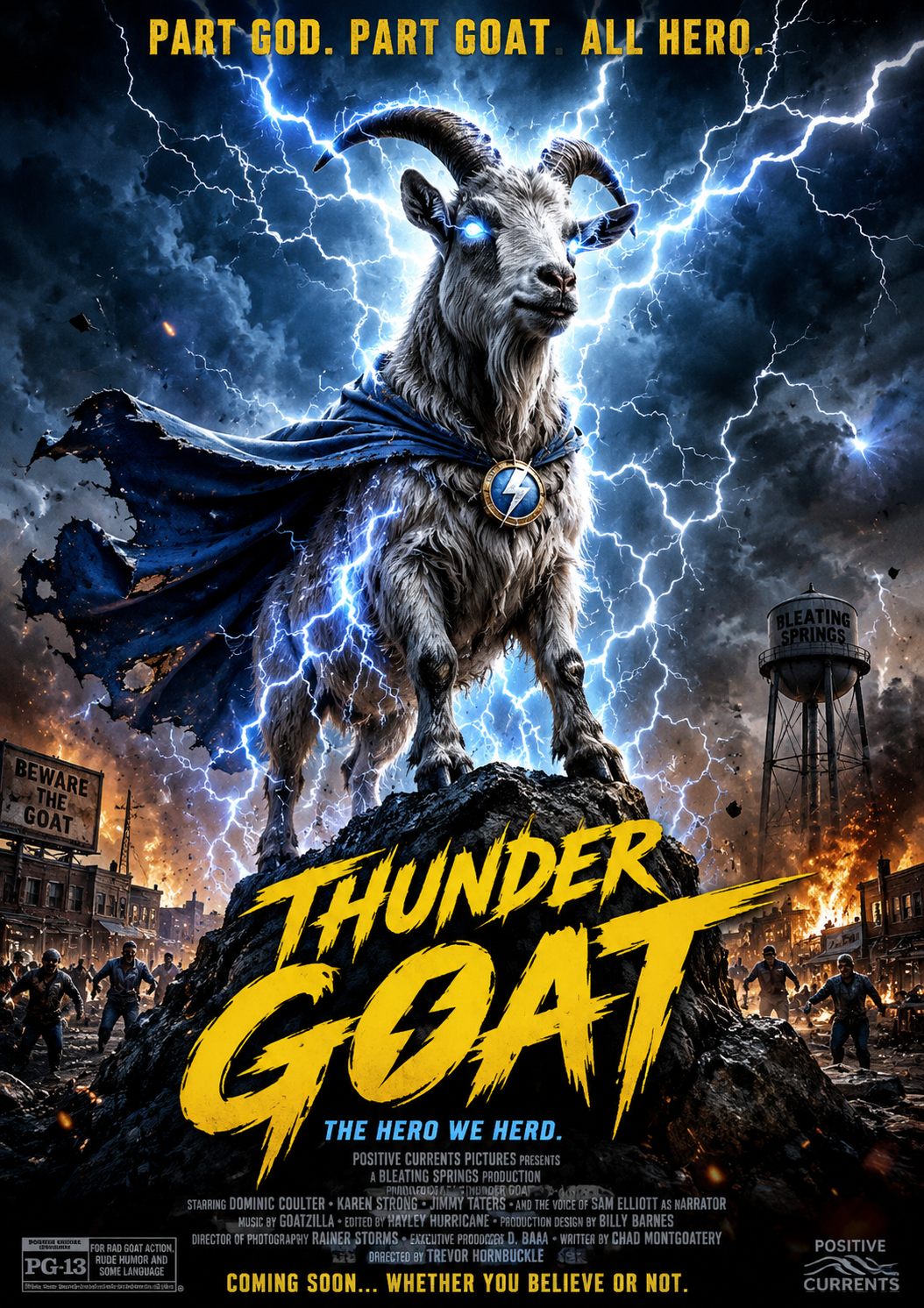 Thunder Goat Poster