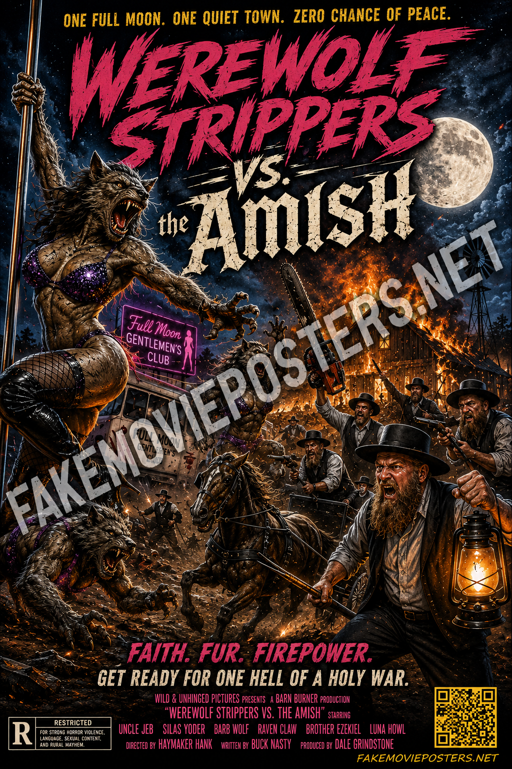 Werewolf Strippers vs The Amish